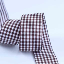 5 Yards Gingham Ribbons for Wedding Christmas Party Decorations Gifts Wrapping DIY Bow Hair Craft Plaid Ribbons Card Buffalo