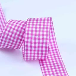 5 Yards Gingham Ribbons for Wedding Christmas Party Decorations Gifts Wrapping DIY Bow Hair Craft Plaid Ribbons Card Buffalo