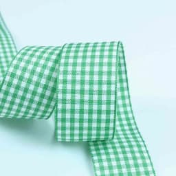 5 Yards Gingham Ribbons for Wedding Christmas Party Decorations Gifts Wrapping DIY Bow Hair Craft Plaid Ribbons Card Buffalo