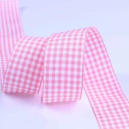 5 Yards Gingham Ribbons for Wedding Christmas Party Decorations Gifts Wrapping DIY Bow Hair Craft Plaid Ribbons Card Buffalo