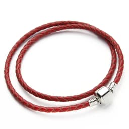 1 Strand Double layer Braided Leather Bracelet Original Charm Bracelets For Women Men Jewelry Festival Gift Christmas Gift