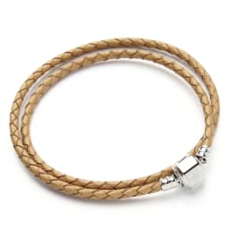 1 Strand Double layer Braided Leather Bracelet Original Charm Bracelets For Women Men Jewelry Festival Gift Christmas Gift