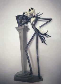 The Nightmare Before Christmas Jack Skellington 25th Years Model Figure Toys