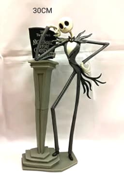 The Nightmare Before Christmas Jack Skellington 25th Years Model Figure Toys
