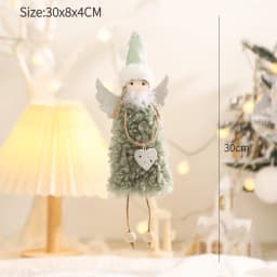 Christmas Angel Dolls Merry Christmas Tree Decoration for Home 2023 Cristmas Xmas Navidad Natal Noel Gifts Happy New Year 2024