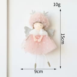 Christmas Angel Dolls Merry Christmas Tree Decoration for Home 2023 Cristmas Xmas Navidad Natal Noel Gifts Happy New Year 2024