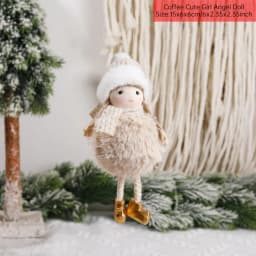 Christmas Angel Dolls Merry Christmas Tree Decoration for Home 2023 Cristmas Xmas Navidad Natal Noel Gifts Happy New Year 2024