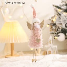 Christmas Angel Dolls Merry Christmas Tree Decoration for Home 2023 Cristmas Xmas Navidad Natal Noel Gifts Happy New Year 2024