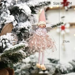 Christmas Angel Dolls Merry Christmas Tree Decoration for Home 2023 Cristmas Xmas Navidad Natal Noel Gifts Happy New Year 2024