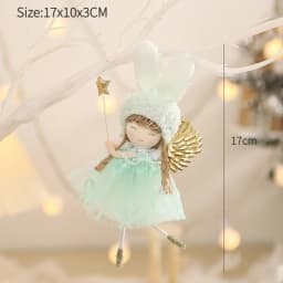 Christmas Angel Dolls Merry Christmas Tree Decoration for Home 2023 Cristmas Xmas Navidad Natal Noel Gifts Happy New Year 2024