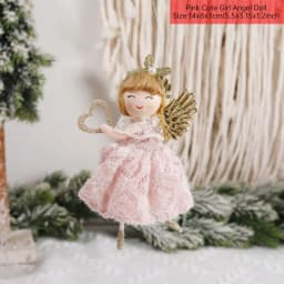 Christmas Angel Dolls Merry Christmas Tree Decoration for Home 2023 Cristmas Xmas Navidad Natal Noel Gifts Happy New Year 2024