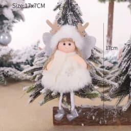 Christmas Angel Dolls Merry Christmas Tree Decoration for Home 2023 Cristmas Xmas Navidad Natal Noel Gifts Happy New Year 2024