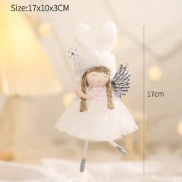 Christmas Angel Dolls Merry Christmas Tree Decoration for Home 2023 Cristmas Xmas Navidad Natal Noel Gifts Happy New Year 2024