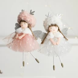 Christmas Angel Dolls Merry Christmas Tree Decoration for Home 2023 Cristmas Xmas Navidad Natal Noel Gifts Happy New Year 2024