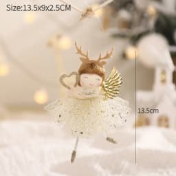 Christmas Angel Dolls Merry Christmas Tree Decoration for Home 2023 Cristmas Xmas Navidad Natal Noel Gifts Happy New Year 2024