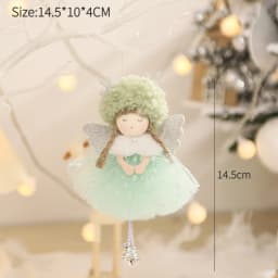 Christmas Angel Dolls Merry Christmas Tree Decoration for Home 2023 Cristmas Xmas Navidad Natal Noel Gifts Happy New Year 2024