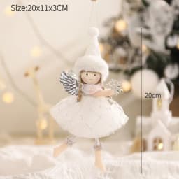 Christmas Angel Dolls Merry Christmas Tree Decoration for Home 2023 Cristmas Xmas Navidad Natal Noel Gifts Happy New Year 2024