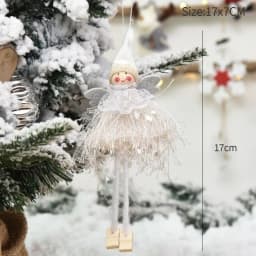 Christmas Angel Dolls Merry Christmas Tree Decoration for Home 2023 Cristmas Xmas Navidad Natal Noel Gifts Happy New Year 2024