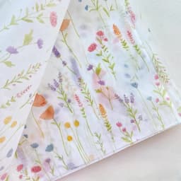 20 Sheets Lavender Print Tissue Paper - Semi-Transparent Perfect for Christmas Birthdays Weddings Valentine's Day 14x20 Inches