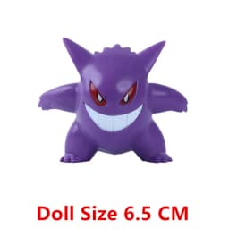 New 4-9CM Pokemon Cartoons Movie Anime Figure Gengar Pikachu Eevee Dragon Pet Action Figure Model Toy Christmas Gift Buy in Bulk