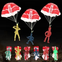 12/24/36Pcs Fun Outdoor Parachute Game Suitable Children's Birthday Party Baby Shower Gift Commemorative Carnival Christmas Gift