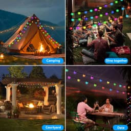 WS2812B RGB LED String Garland Light 10m 5m Smart IC APP Bluetooth Remote Fairy Lights Dreamcolor Garden Party Christmas Decor