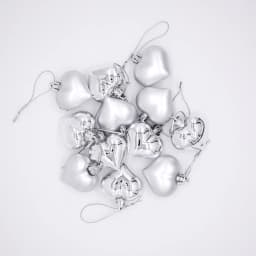 12Pcs Christmas Balls Xmas Tree Hanging Ornaments Ball Heart Stars Gold Red Pendants Merry Christmas Party Decor 2023 New Year