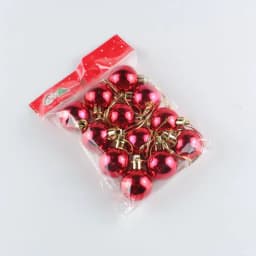 12Pcs Christmas Balls Xmas Tree Hanging Ornaments Ball Heart Stars Gold Red Pendants Merry Christmas Party Decor 2023 New Year