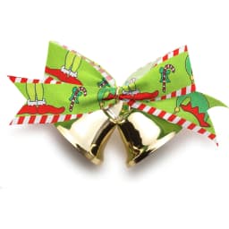 2 Rolls Christmas Ribbon for Wreath Green Dots Monster Ribbon for Gift Wrapping Party Supplies Decoration Wired Winter Christmas