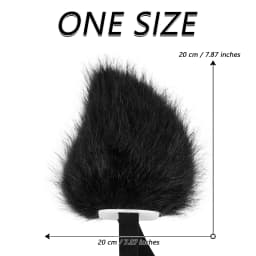 Plush Faux Fur Bunny Tail Cosplay Rabbit for Halloween Christmas Easter Costume Accessories