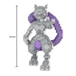 Kawaii Pokemon Marowak Lucario Mimikyu Building Block Piplup Mega Rayquaza Charizard Assembled Mini Brick Toy for Christmas Gift