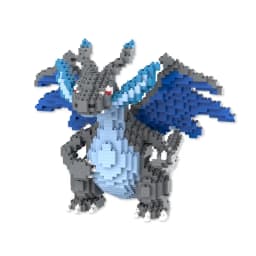Kawaii Pokemon Marowak Lucario Mimikyu Building Block Piplup Mega Rayquaza Charizard Assembled Mini Brick Toy for Christmas Gift