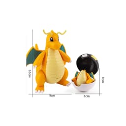 Authentic Pokemon PokeballAction Figure MEWTWO GENGAR PIKACHU Mobile Handheld Model Ornament Children's Toys Christmas Gifts