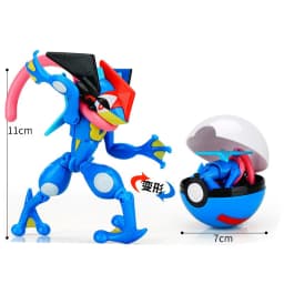 Authentic Pokemon PokeballAction Figure MEWTWO GENGAR PIKACHU Mobile Handheld Model Ornament Children's Toys Christmas Gifts