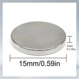 15x3mm Circular Strong Magnet Suitable for Photo Walls Bathroom Accessories Homes, Cabinet Doors, Christmas DIY, Graffiti Crafts