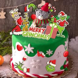 Christmas Tree Box Reindeer Silicone Cake Baking Mold Sugarcraft Chocolate Cupcake Mould Fondant Cake Decorating Tools