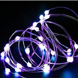 10PCS Wholesale 5m~1m LED Copper Wire Fairy Lights LED String Lights Party Wedding Indoor Christmas Decoration Garland Lights