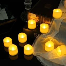 24~1PCS 2 Types Flameless Led Candle Lights Simulated Electric Candle Wedding Christmas Halloween Party Festival Decoration