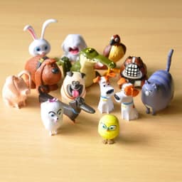 New 14 pcs Secret Pets PVC Rabbit Snowball Gidget Mel Dog Max Duke Cat Action Figure Toys Christmas Gift Toy