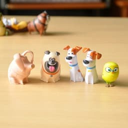 New 14 pcs Secret Pets PVC Rabbit Snowball Gidget Mel Dog Max Duke Cat Action Figure Toys Christmas Gift Toy