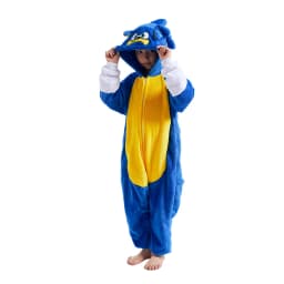 Kigurumi Kids Sonic Animal Cartoon Pajamas Children Sleepwear Girls Boys Onesies Cosplay Costumes For Christmas Halloween Party