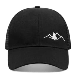 2026 New Fashionable Skateboarding Hat Christmas Tree Embroidered HipHop Hat Daily Leisure Sunshade Baseball Hat Unisex Mesh Hat