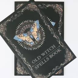 Old Witch Spells Book - Essential Tool for Witches & Wizard Beginners, Perfect for Birthdays, Easter, Christmas, Halloween Gift