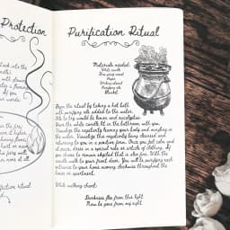 Old Witch Spells Book - Essential Tool for Witches & Wizard Beginners, Perfect for Birthdays, Easter, Christmas, Halloween Gift