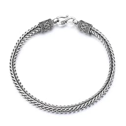 925 Silver Bracelet Retro Men Classics for Man Woman Fine Jewelry Wedding Noble Chain Party Christmas Gifts Party