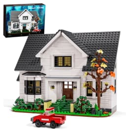 Bella House Building Block Set Romance Film Architecture Toys Gift for Adult 18+ Valentine Halloween Christmas (1224 Pcs)