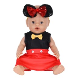 Elegant Princess Dresses For 18 Inch Dolls Cute Costume Outfits With Hairband Fits America Doll Kids Christmas Birthday Gift