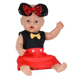 Elegant Princess Dresses For 18 Inch Dolls Cute Costume Outfits With Hairband Fits America Doll Kids Christmas Birthday Gift