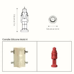 Nicole Nutcracker Silicone Molds Candles Christmas Aromatherapy Candle Mould DIY Candle Making Supplies