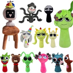 *-Sprunki Plush Toys Sprunki Dolls Oren Wenda Sprunki Stuffed Doll Plush Stuffed Kids Christmas Birthday Gift Home Decors